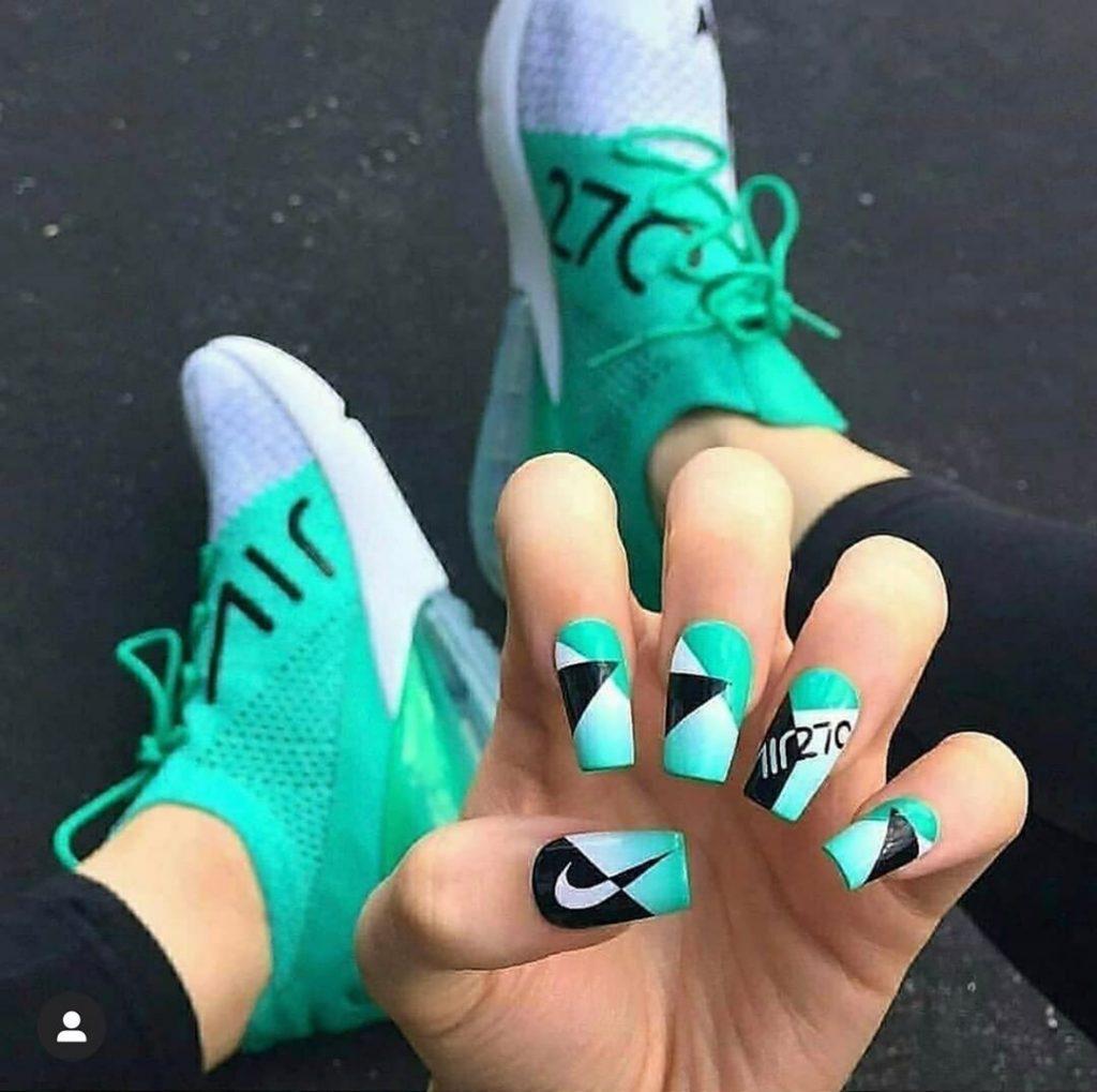 #5 | Luxury Sneakers Nail Art – Now That’s A Novel Idea | HerBeauty