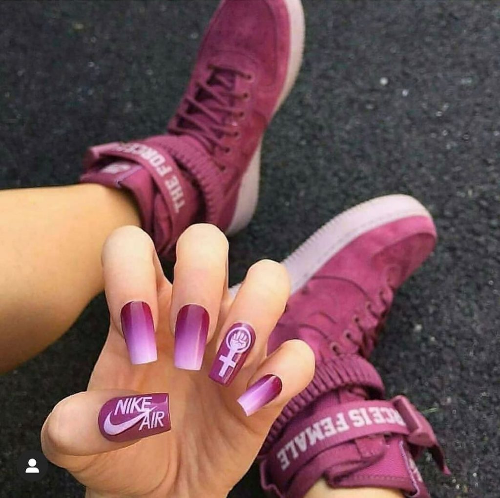 #6 | Luxury Sneakers Nail Art – Now That’s A Novel Idea | HerBeauty